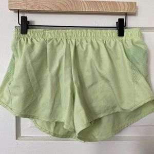 Lime Oiselle running shorts